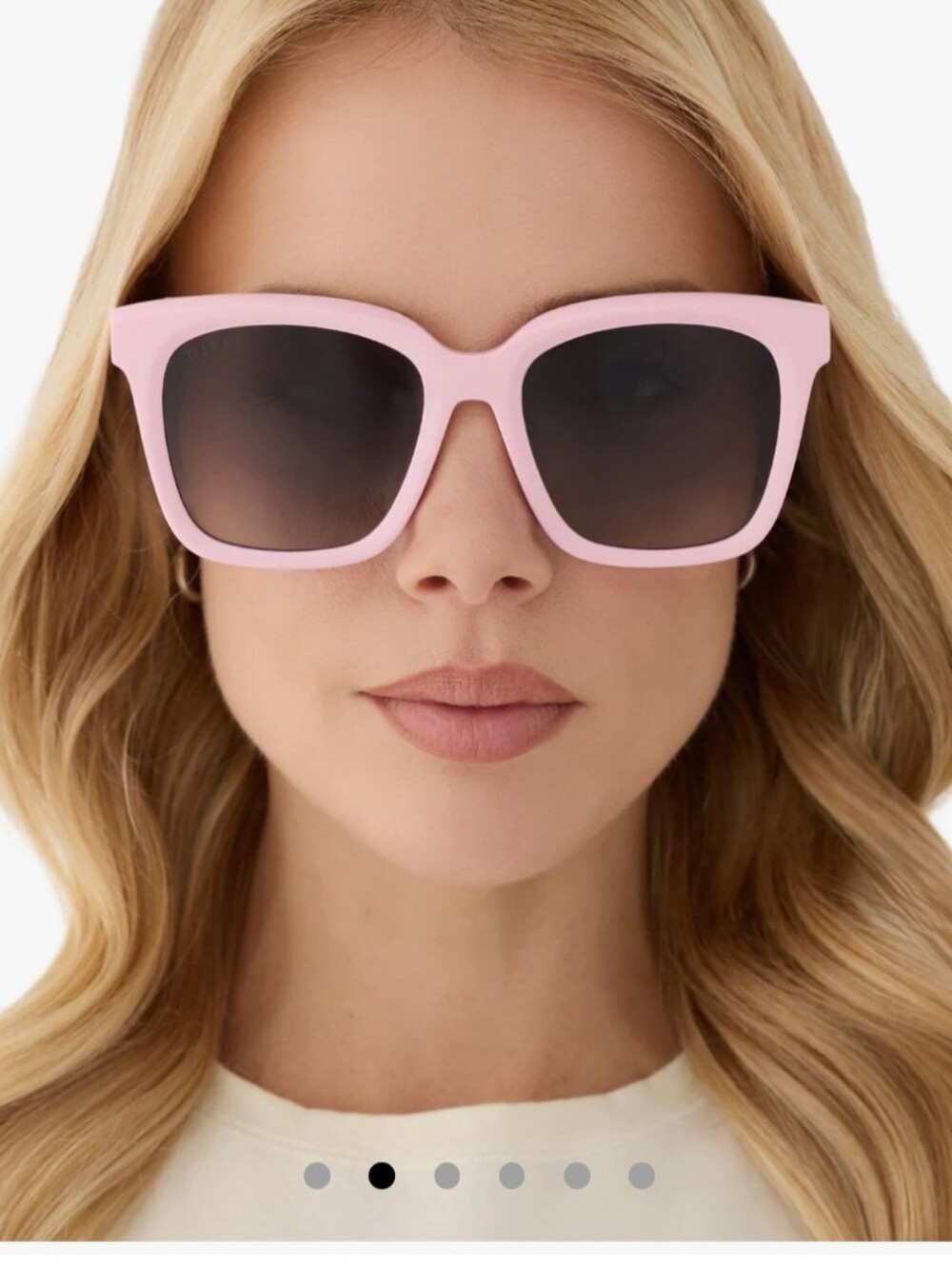 Diff Eyewear Hailey Oversized Sunglasses No Case